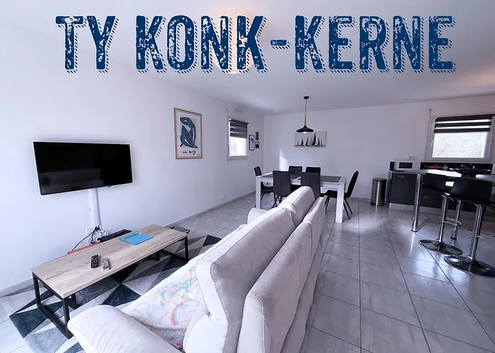 Ty Konk-Kerne Agreable Maison Au Calme 5 Min Des Plages Parking